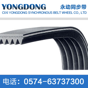 PM rubber multi-wedge belt